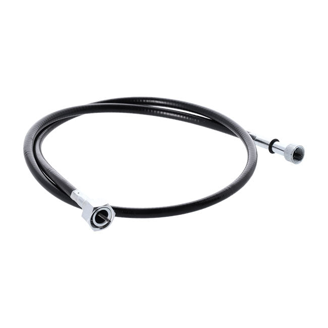 MCS Speedo Cable, Rear Wheel Drive. Black Vinyl – 1937–1952 45" Flatheads. With Stock and…