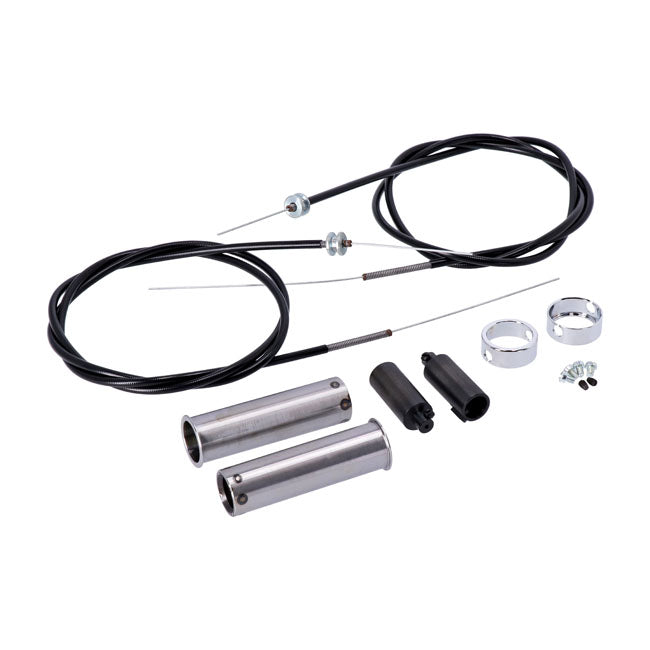 MCS Springer Handlebar Throttle Kit – 1949–1953 H-D with Internal Throttle &…