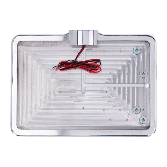Cpv ''Slide-In'' Licence Plate Bracket. Side Mount, Polished – 2008–2017 Softail