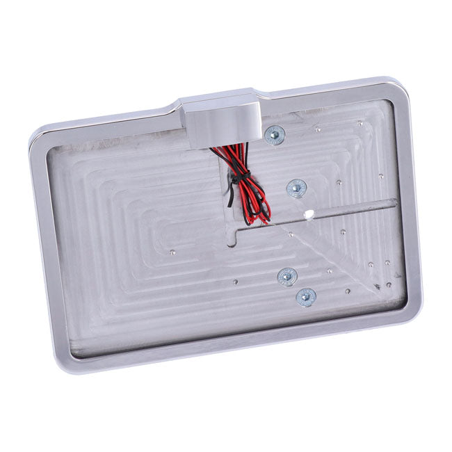 CPV ''Slide-in'' License Plate Bracket. Side Mount, Polished – 1957–2022 XL Sportster