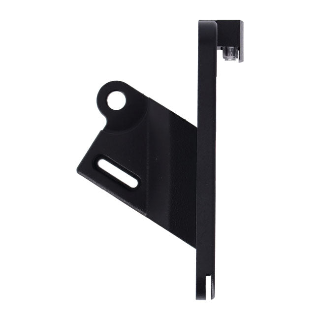 CPV ''Slide-in'' License Plate Bracket. Side Mount, Black – 2002–2017 V-Rod