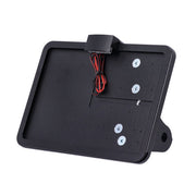 CPV ''Slide-in'' License Plate Bracket. Side Mount, Black – 1991–2017 Dyna