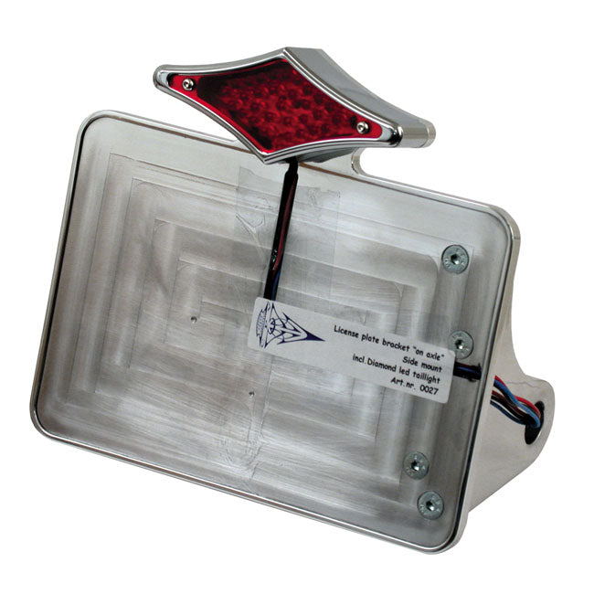 CPV Licence Plate Bracket Kit for 84-07 Softail