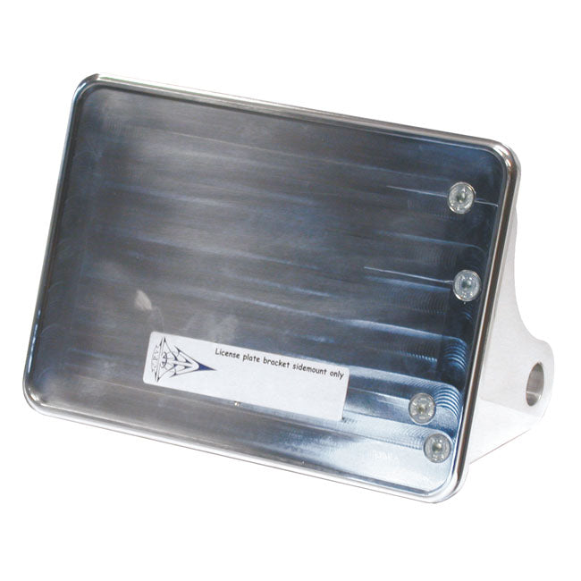 CPV Side Mount License Plate Bracket. Polished – Universal