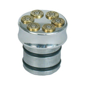 CPV CVP, Oil Tank Fill Plug, No Dipstick. Bullet. Polished – 1984–1999 Softail