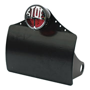 CPV Curved License Plate Bracket – 1984–2007 Softail