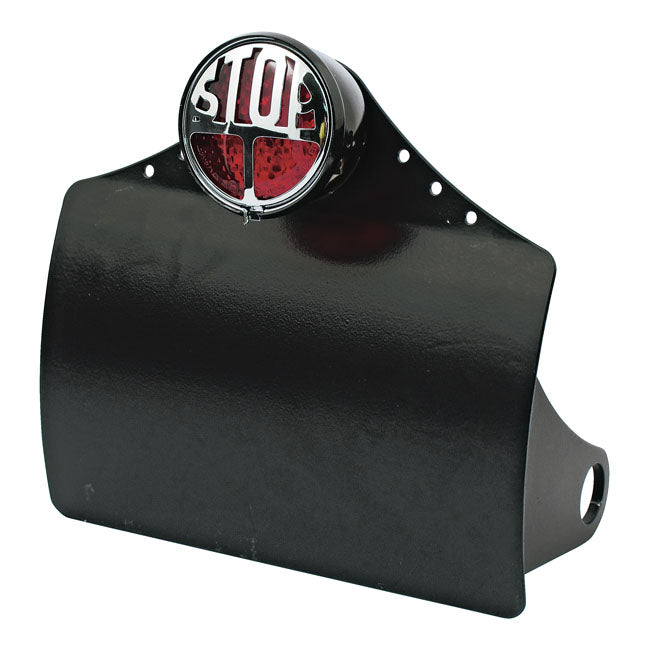 CPV Curved License Plate Bracket – 1984–2007 Softail