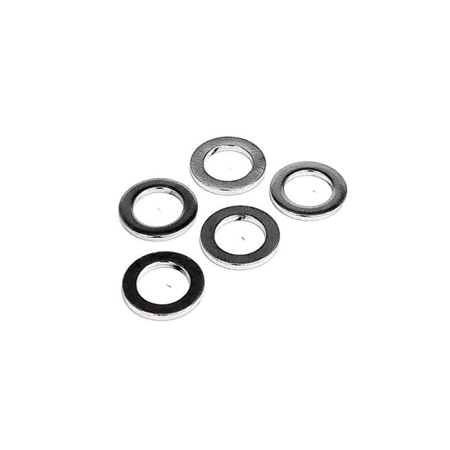 Gardner-Westcott An-small Od Flatwasher, 3/8 Chrome
