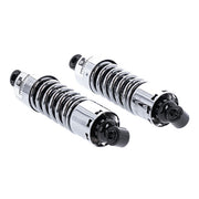 Progressive Suspension 412 Series Shock Set. 11". STD Duty. Chrome – 1991–2017 Dyna