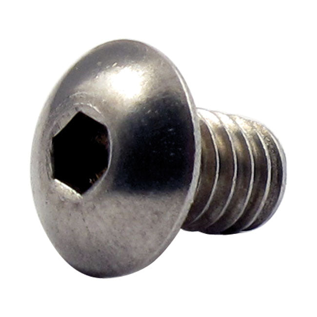 Gardner-Westcott 8/32 X 1/4 Inch Buttonhead Bolt SS – Points Plate Mount: 1970–1999 Big Twin…