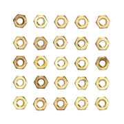 Gardner-Westcott Hex Nut, 10/32 X 1/8 X 5/16 - 25 Pack