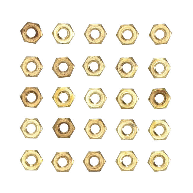 Gardner-Westcott Hex Nut, 10/32 X 1/8 X 5/16 - 25 Pack