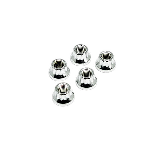Gardner-Westcott Chrome 12 Point Nut, 1/4-28