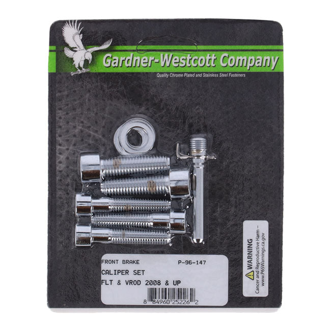 Gardner-Westcott Front Brake Caliper Mount Kit – 2008–2025 FLT/Touring; 2019–2025 Trikes