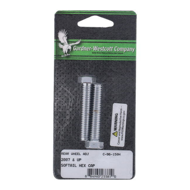 Gardner-Westcott Axle Adjuster Kit, Rear Wheel – 2008–2017 Softail