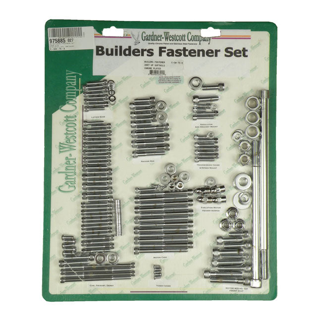 Gardner-Westcott Builders Fasteners Set – 2007–2017 Softail