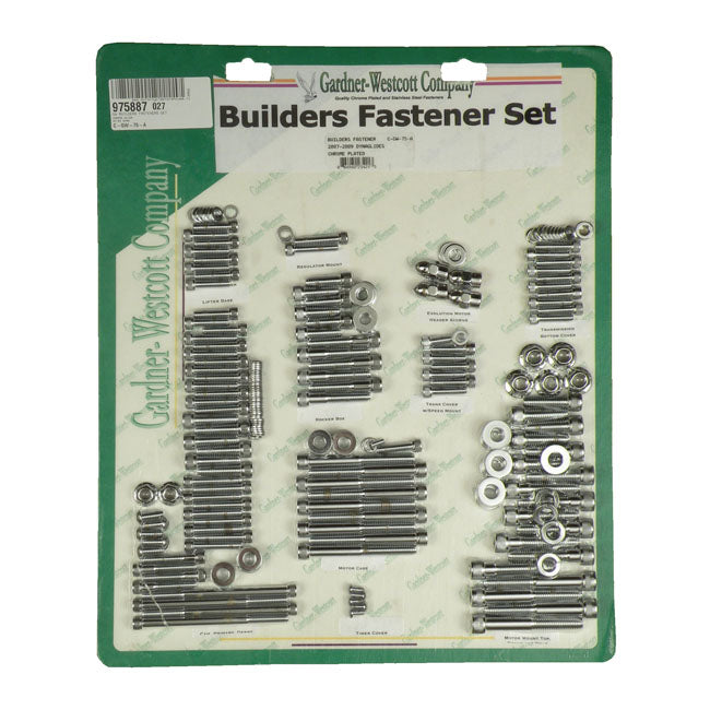 Gardner-Westcott Builders Fasteners Set – 2007–2017 Dyna