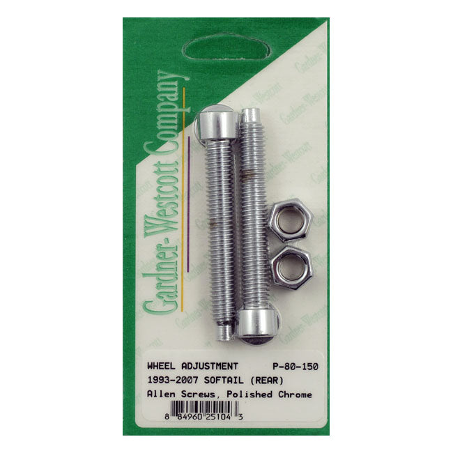 Gardner-Westcott Axle Adjuster Kit – 1993–2007 Softail