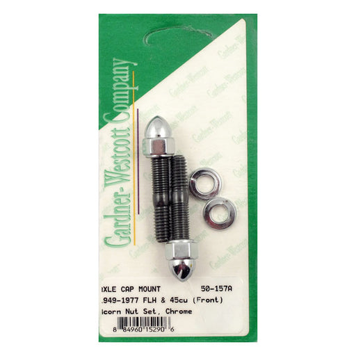 Gardner-Westcott Axle Cap Stud Set. Acorn – 49-E77 FL Models