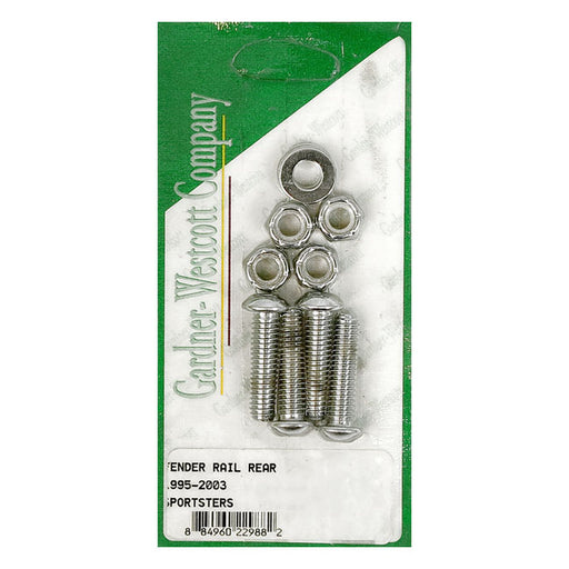 Gardner-Westcott Fender Strut Mount Kit. Chrome Allen Head – 1995–2003 XL Sportster