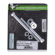 Gardner-Westcott Gas Tank Mount Kit. Chrome Allen – 2004–2022 XL Sportster