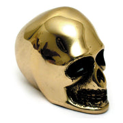 MCS Shift Lever Knob. Polished Brass Skull – Universal