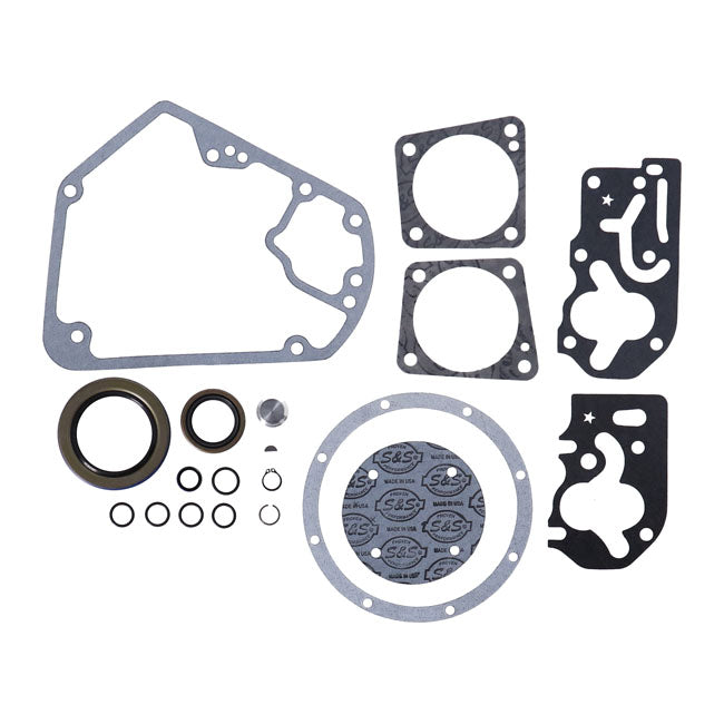 S&S Lower End Gasket & Seal Kit. 4-1/8" V-series Engines – 1984–1999 Big Twin 4-1/8" Bore SSW+…