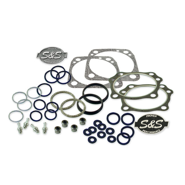 S&S Top End Gasket Kit. 4-1/8" Bore – 1999–2017 S&S T-series (Twin Cam Style)…