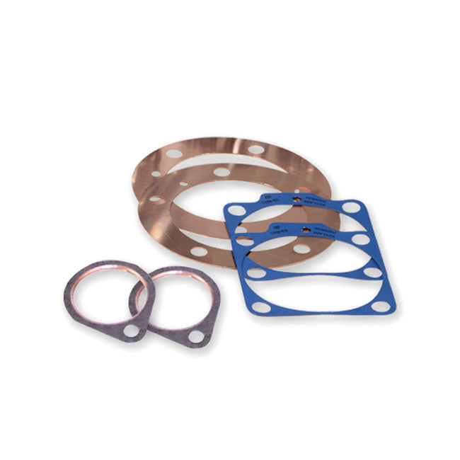 S&S Cylinder Head/Base & Exhaust Gasket Kit. 3-7/16 & 3.5" – 1966–1984 Shovelhead