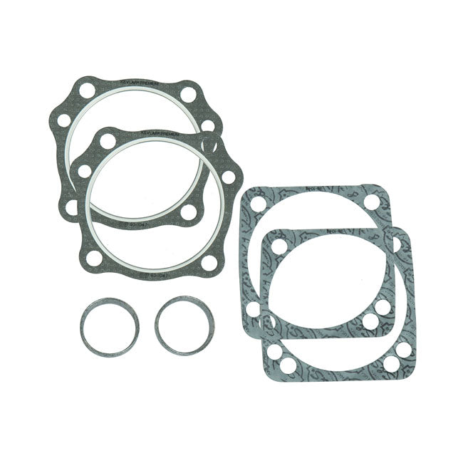 S&S Cylinder Head/Base & Exhaust Gasket Kit. 4-1/8" Bore – 1999–2017 Twin Cam with 4-1/8" Bore…