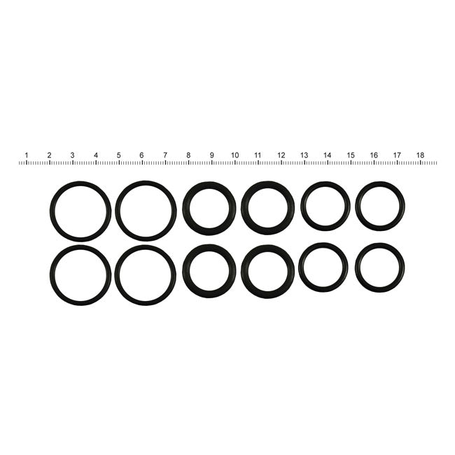 S&S Pushrod Cover Seal Kit. Rubber – 1984–1999 Big Twin; 1986–1990 XL…