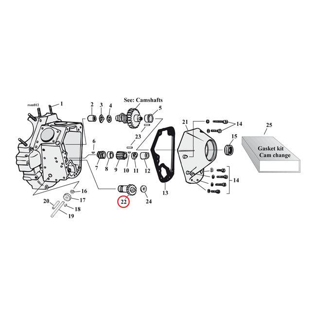 Jims Steel Breather Valve. STD – L1977–1999 Big Twin