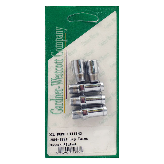 Gardner-Westcott Oil Pump & Line Fitting Set – 1984–1991 Evo Big Twin