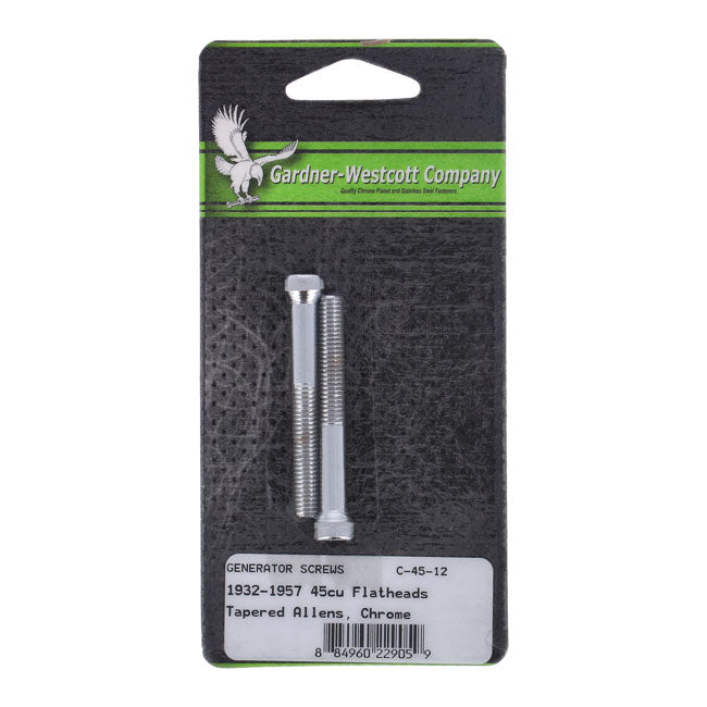 Gardner-Westcott Generator Allen Screw Set – 1937–1957 45" (750cc) Sv/ Flathead