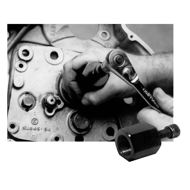 Jims XL Transmission Access Cover Puller – 1954–1985 K; KH; XL Sportster