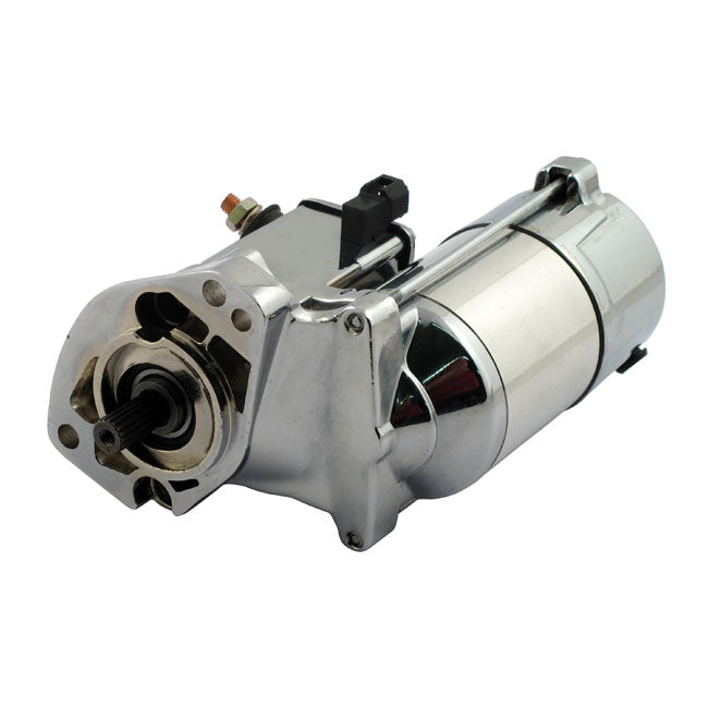 Jims High Torque Starter 1.8KW. Chrome – 1989–1993 Big Twin