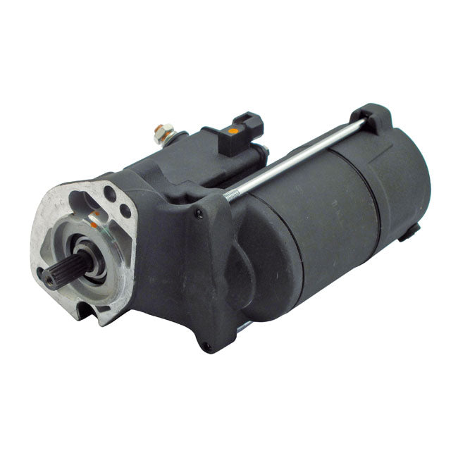 Jims High Torque Starter 1.8KW. Wrinkle Black – 1989–1993 Big Twin