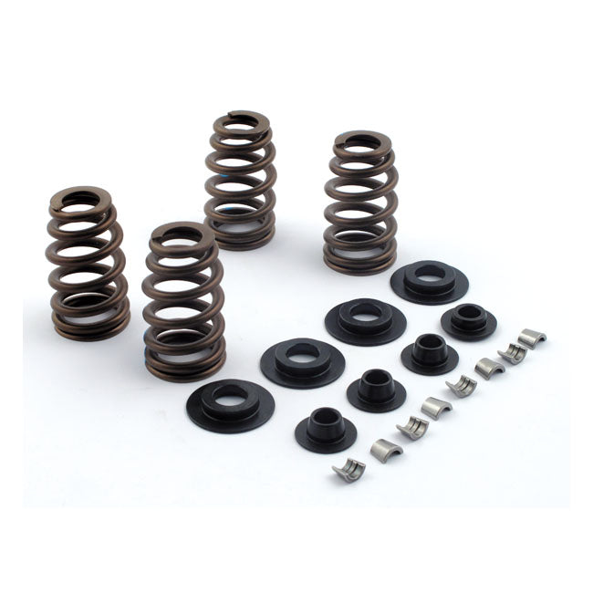 Jims Valve Spring Kit. Chromoly. .600" Lift – 2005–2017 Twin Cam A/B; 2004–2022 XL…
