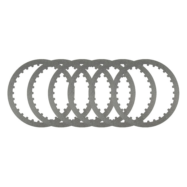 Alto Clutch Steel Drive Plate Set (6) – 1990–1997 Big Twin; 1991–2022 XL…