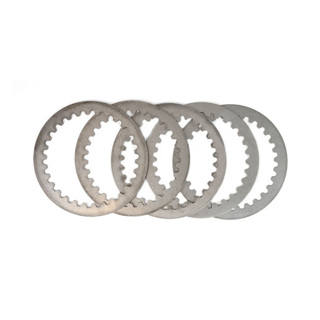 Alto Clutch Steel Drive Plate Set – L1984–1990 XL Sportster