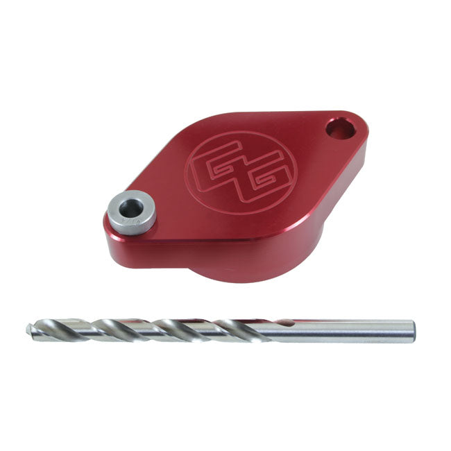 George's Garage Exhaust Stud Drill Jig – 1984–2026 Big Twin; 1986–2022 XL…