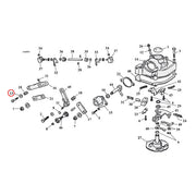 MCS Thrust Washer, Shift Lever / Distributor Shaft – L1979–1986 4-Speed Big Twin: Shifter…
