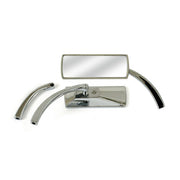 MCS Custom Rectangular Mirror. Chrome
