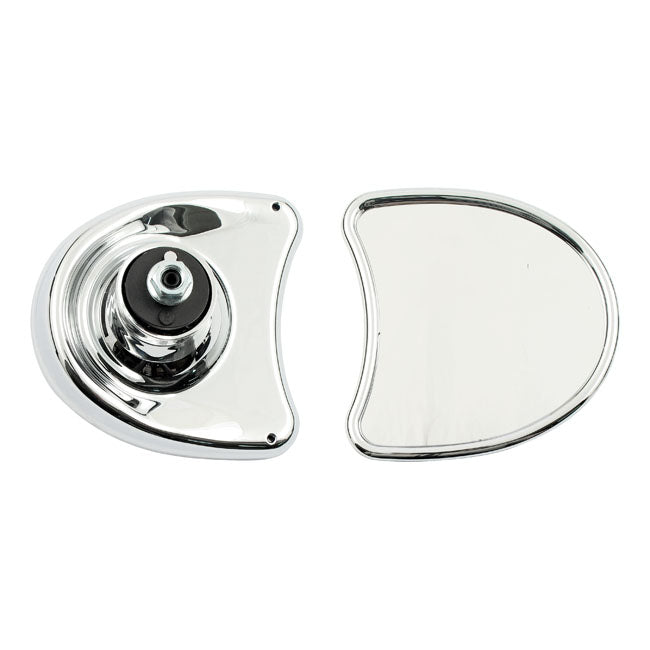 MCS Touring Fairing Mount Mirror Kit. Single Vision, Chrome – 1996–2013 Electra Glides; 2006–2013…