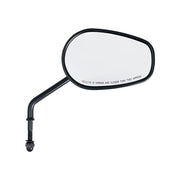 MCS Riptide Tapered Mirror Set, Long Stem. Black – Universal