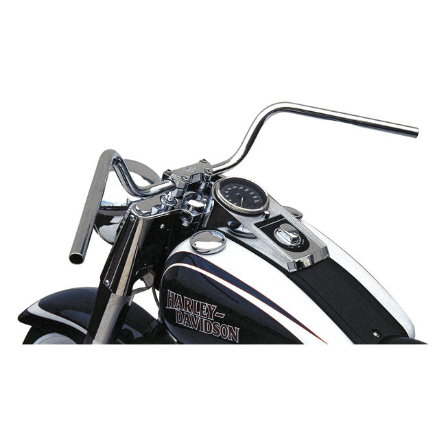 TRW 1" Mystic High Handlebar Chrome 5.5" Rise ABE – 1982–2022 H-D with 1" I.D. Risers