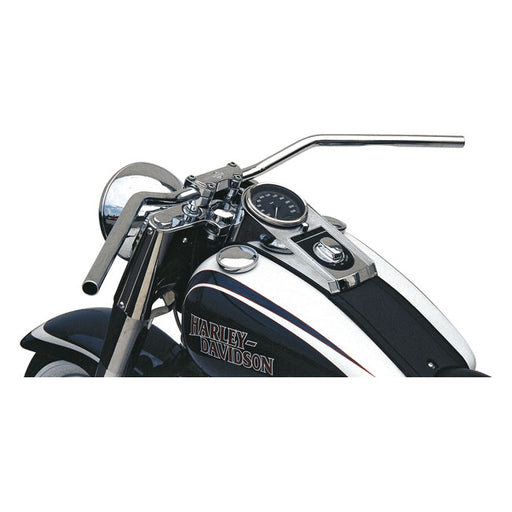 TRW 1" Flyer Bar Handlebar Chrome 2" Rise ABE – 1982–2022 H-D with 1" I.D. Risers