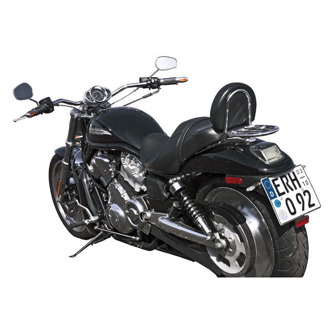 TRW 1" Roadstar Wide Handlebar Chrome 3" Rise ABE – 1982–2022 H-D with 1" I.D. Risers