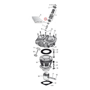 MCS Lower Valve Spring Collar Set. Steel. Std – 1948–1965 Panhead; 1966–1979 Shovelhead