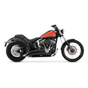 Vance & Hines 2-1/2" Big Radius 2-2 Exhaust. Black – 1986–2017 Softail